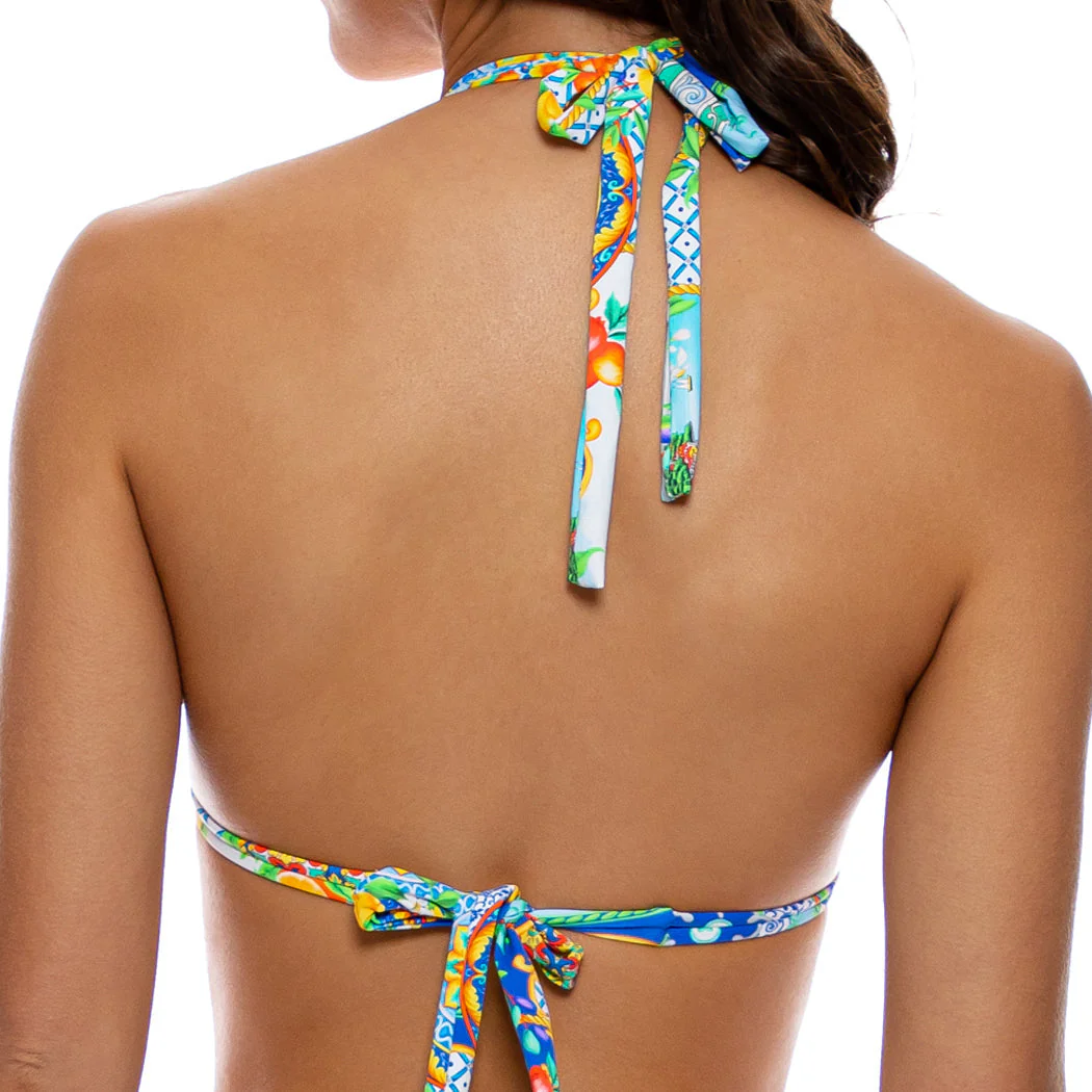 AMALFI - Triangle Halter Top - Image 3