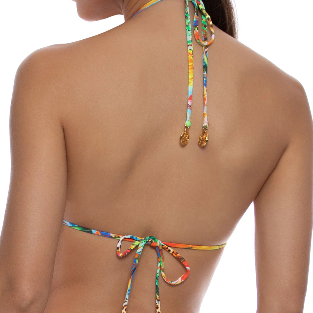 BIRDS OF PARADISE - Crystallized Wavy Triangle Top - Image 3