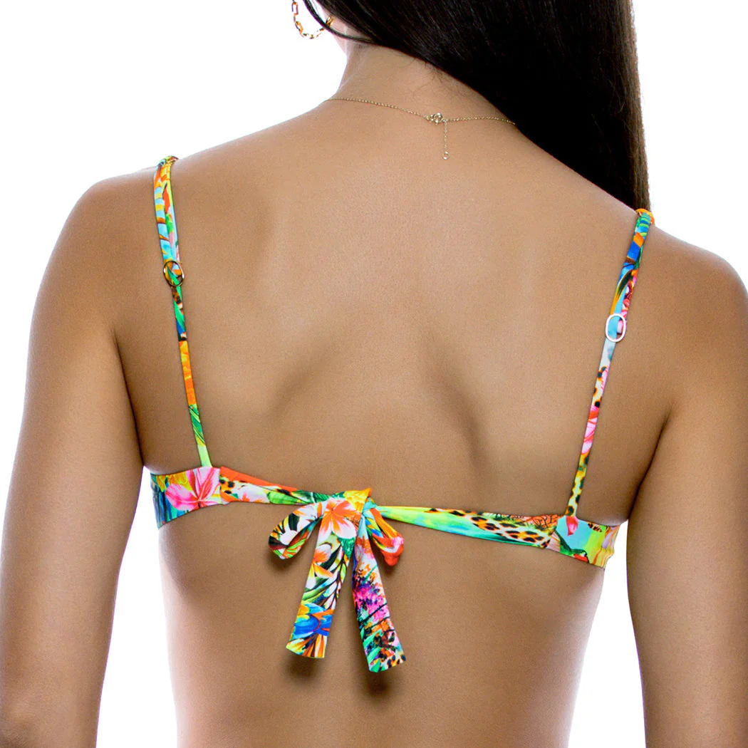 BIRDS OF PARADISE - Wide Strap Balconette Top - Image 3