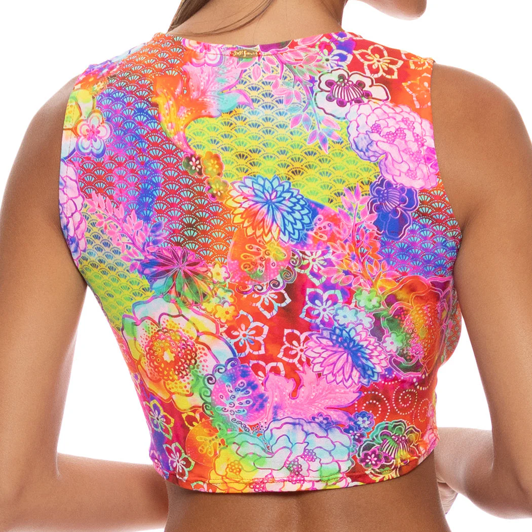 BLOOMING SPARK - Adjustable Tank Top - Image 3
