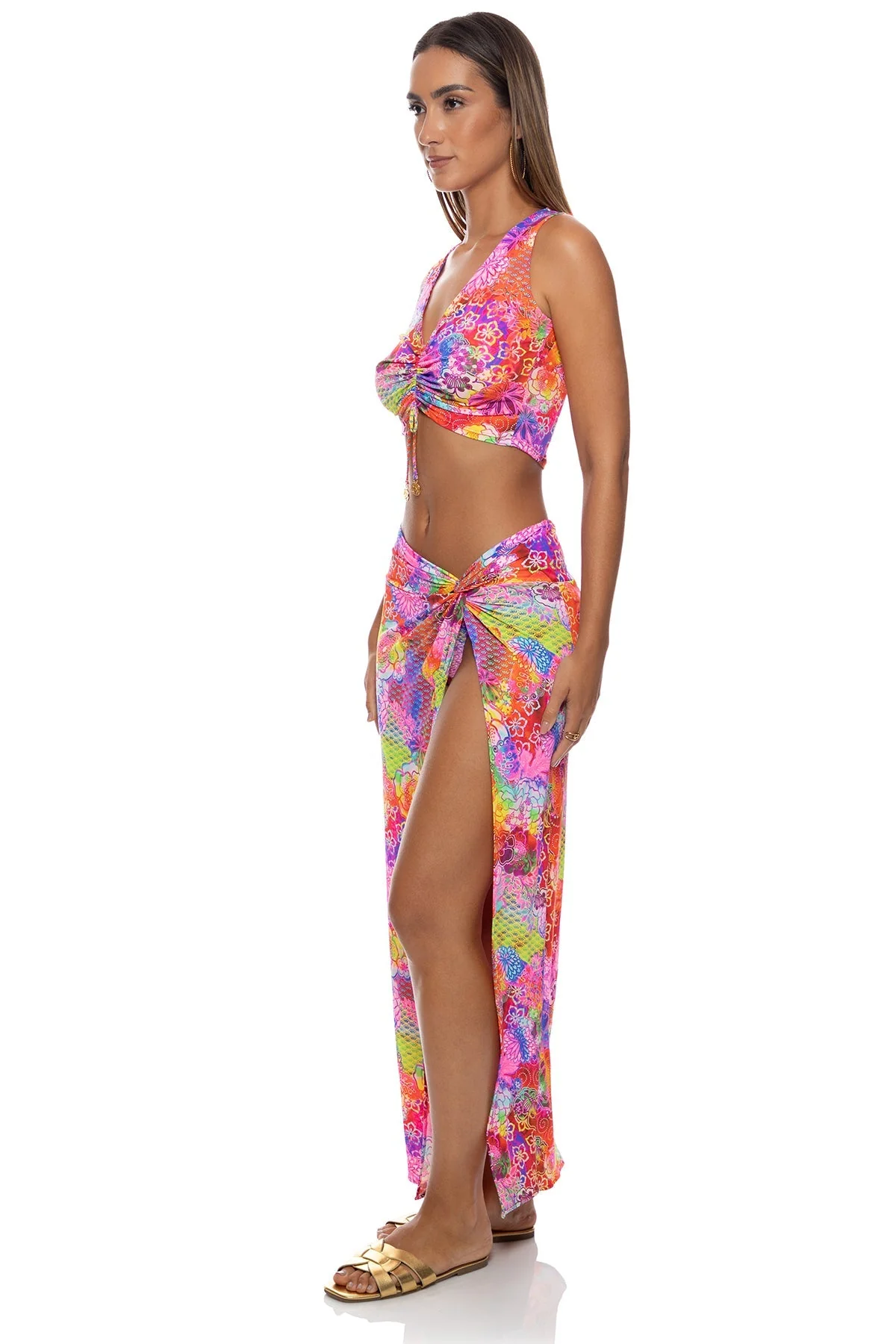 BLOOMING SPARK - Adjustable Tank Top - Image 4