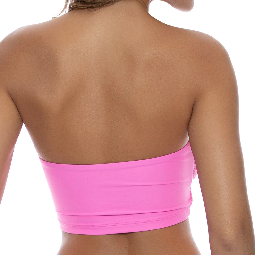 BRILLA - Double Loop Bandeau Crop Top - Image 3