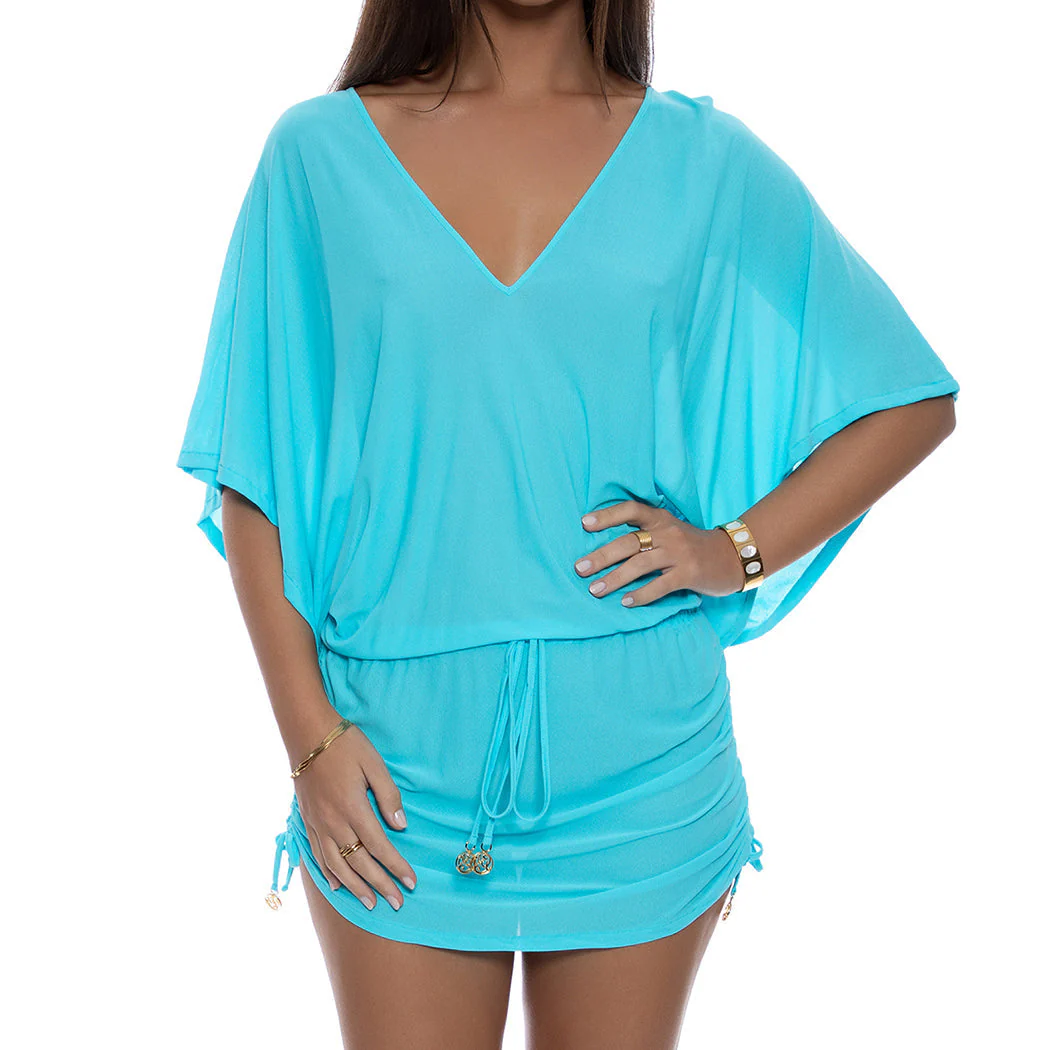 COSITA BUENA - Cabana V Neck Dress - Image 2