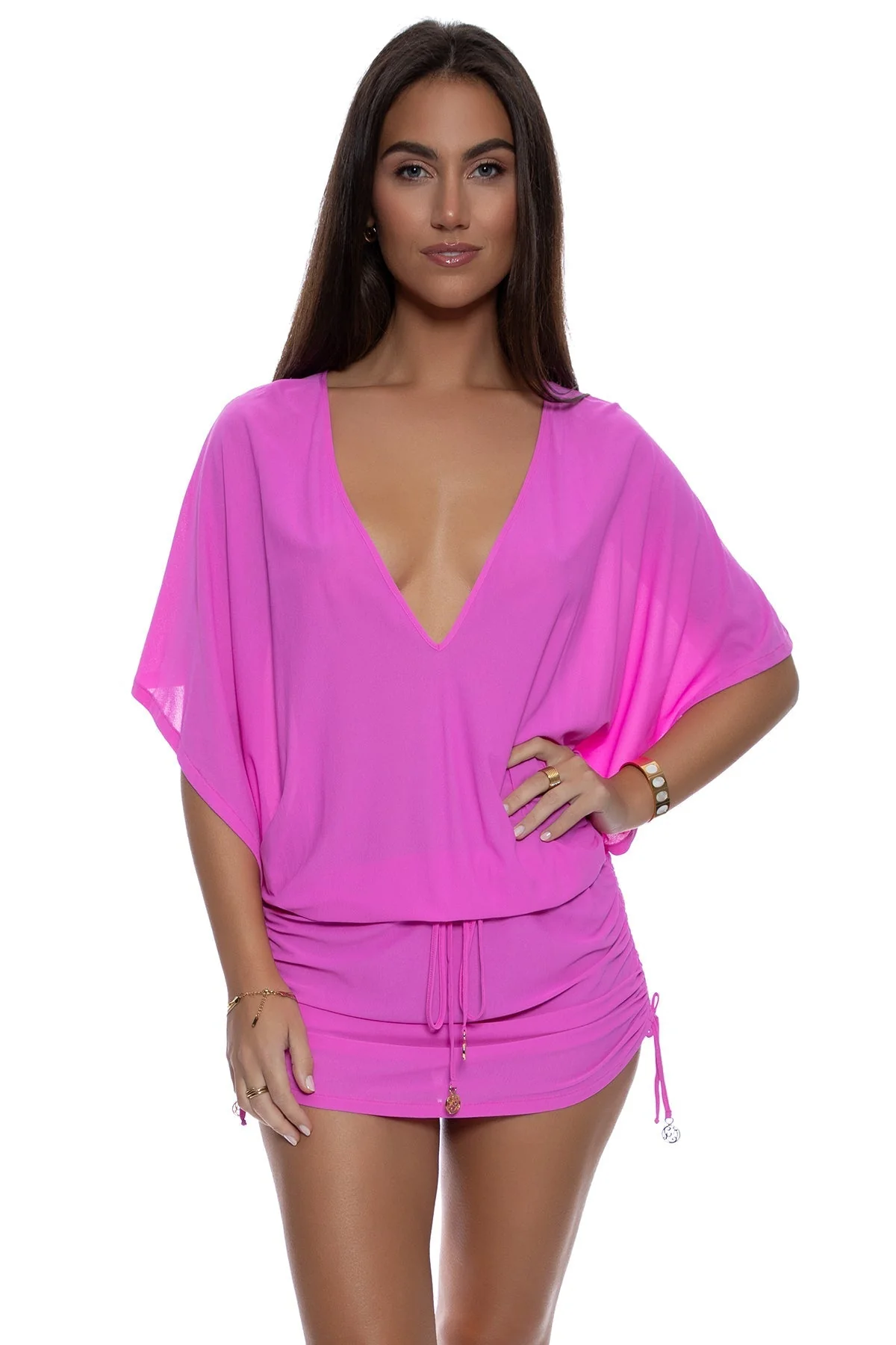 COSITA BUENA - Cabana V Neck Dress