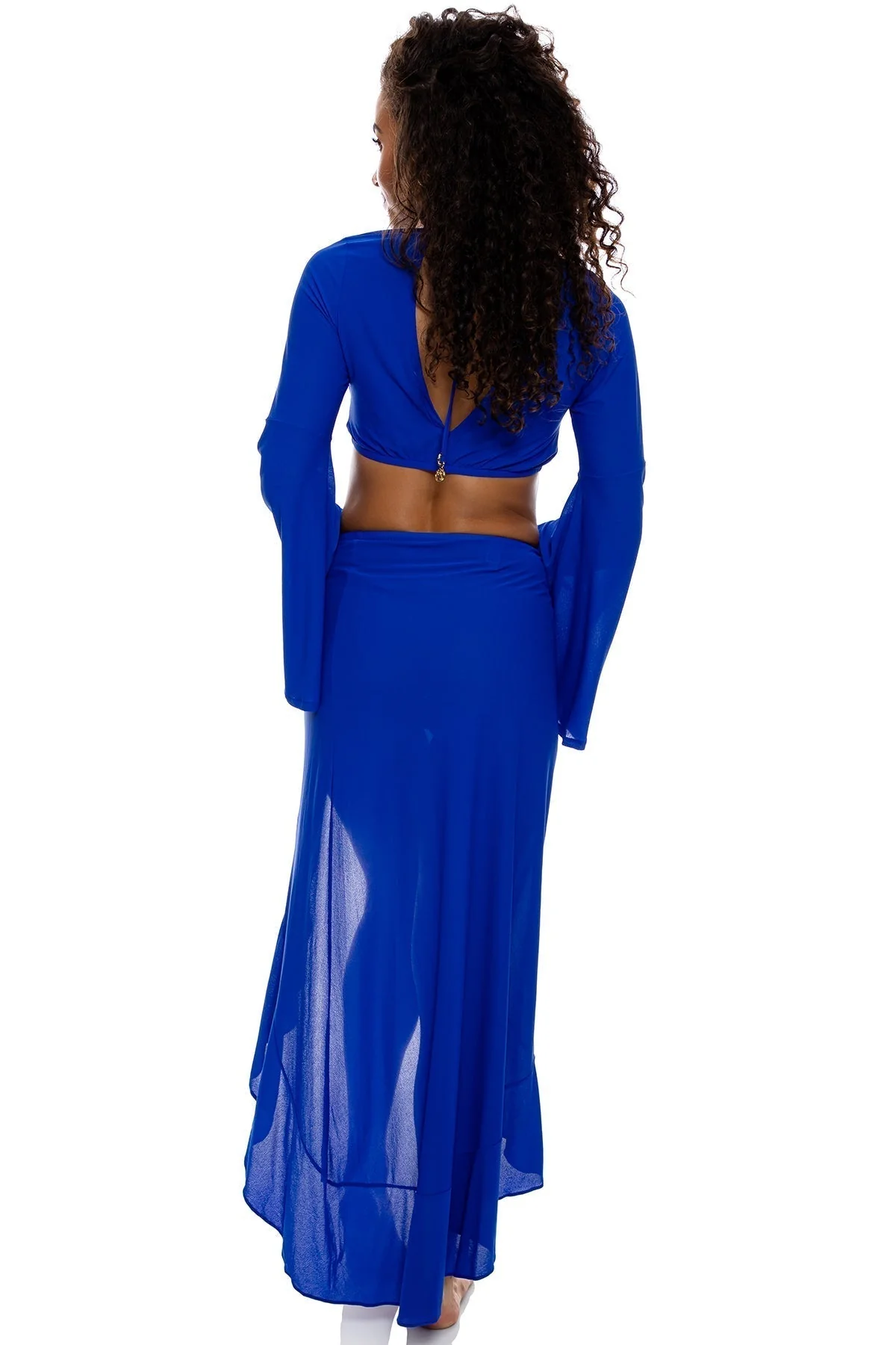 COSITA BUENA - Ruffle High Lo Slit Skirt - Image 5