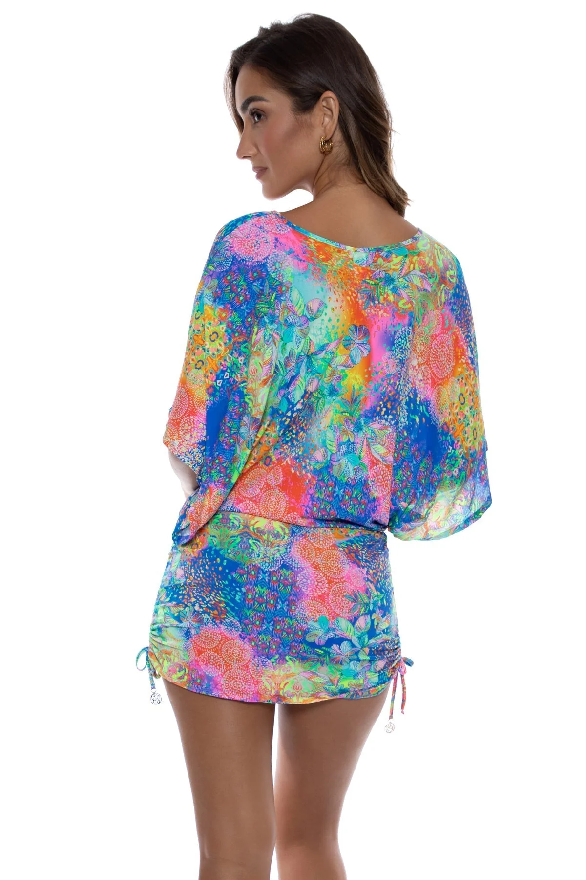 DECO GARDENS - Cabana V Neck Dress - Image 4