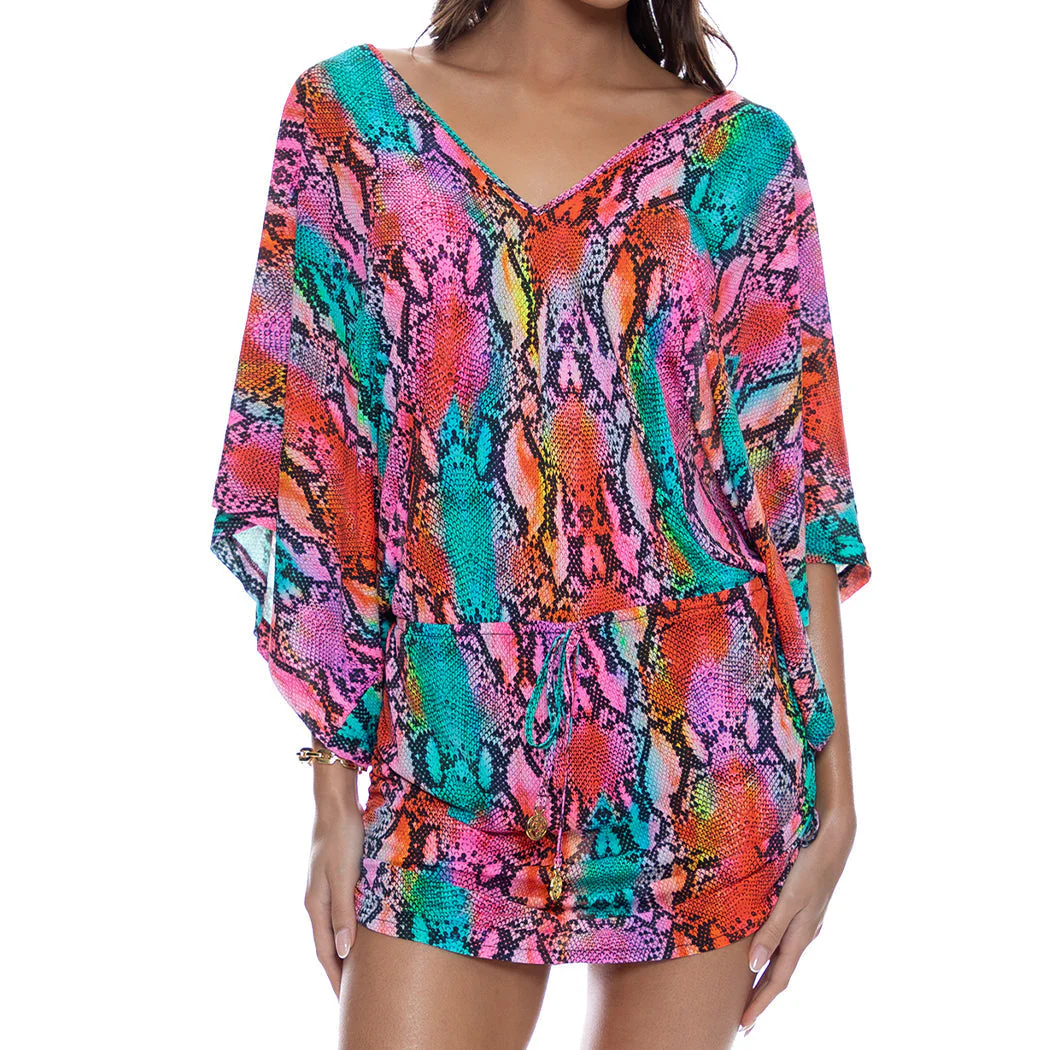 ELECTRIC SKIN - Cabana V Neck Dress - Image 2
