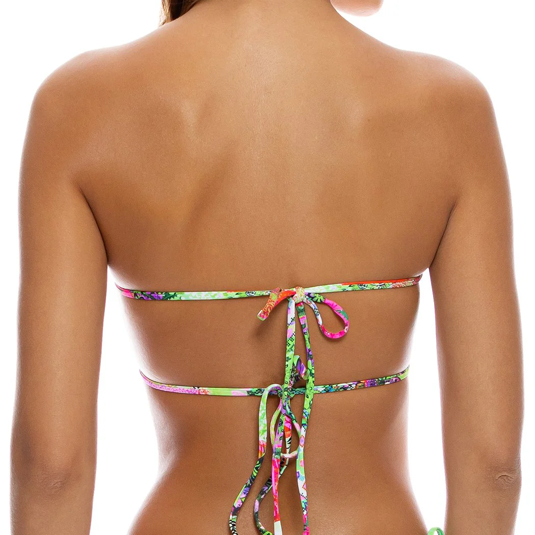 FIERCE SOUL - Multiway Scrunched Cup Bandeau - Image 3