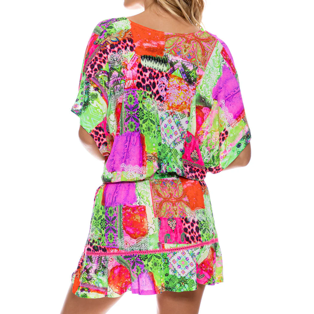 FIERCE SOUL - Playera Ruffle Dress - Image 3