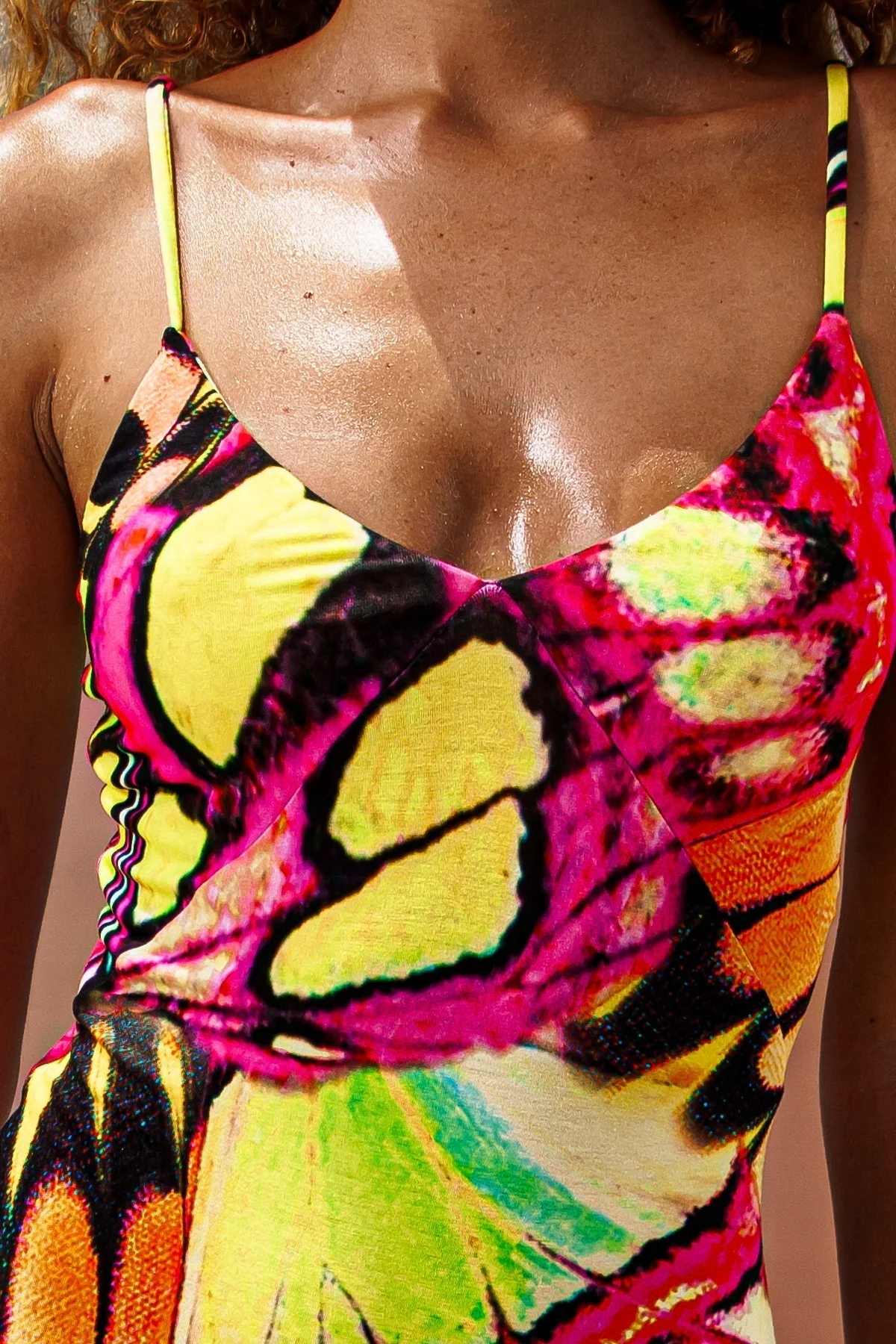 FLUTTER - Fitted Side Slit Maxi Dress - Image 6