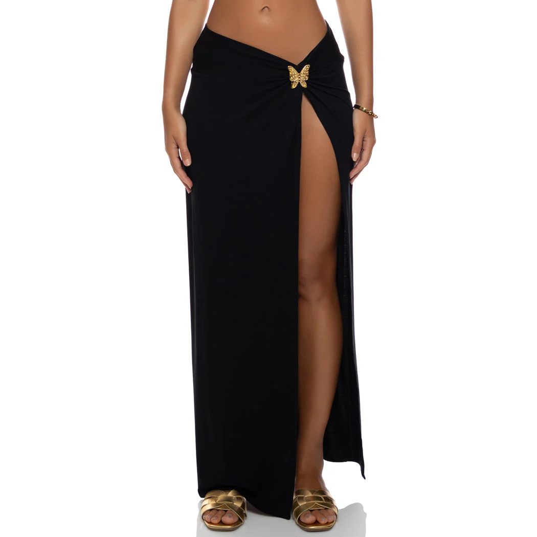 GILDED BUTTERFLY - Twist Front Skirt - Image 2