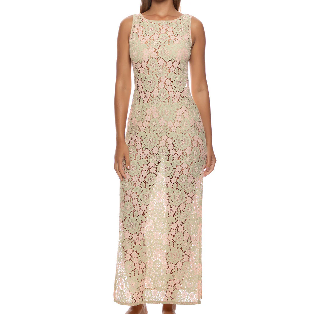GITANA - Sleeveless Long Dress - Image 2