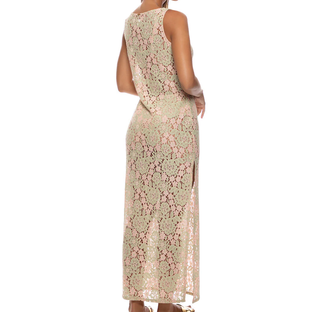 GITANA - Sleeveless Long Dress - Image 3