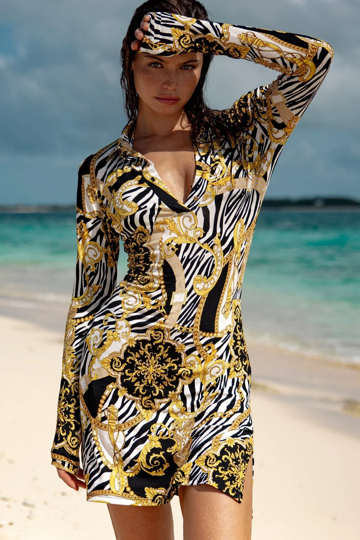 GODDESS VIBES - Blouse Dress