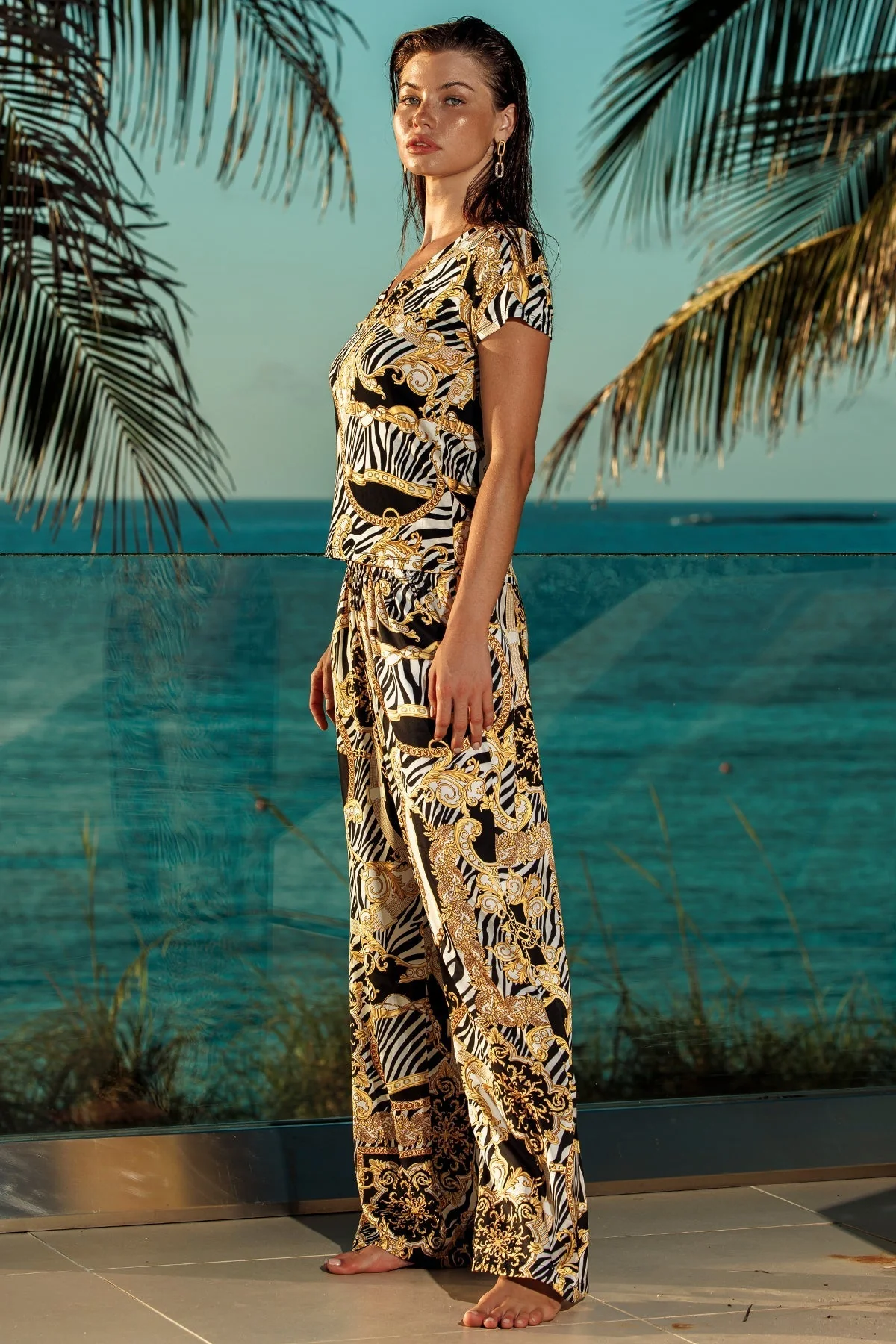 GODDESS VIBES - Elastic Waistband Pant - Image 5