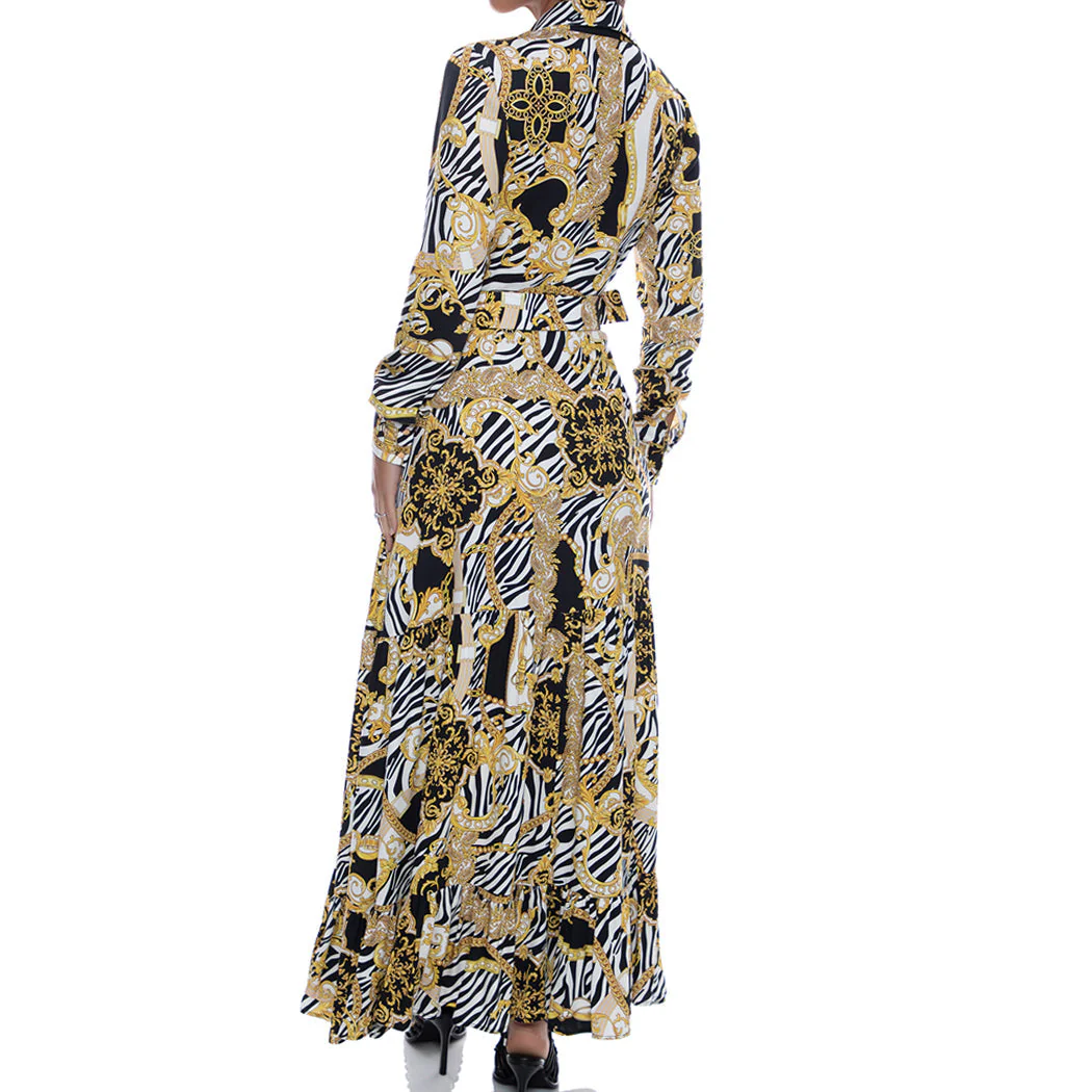 GODDESS VIBES - Goddess Long Sleeve Maxi - Image 4