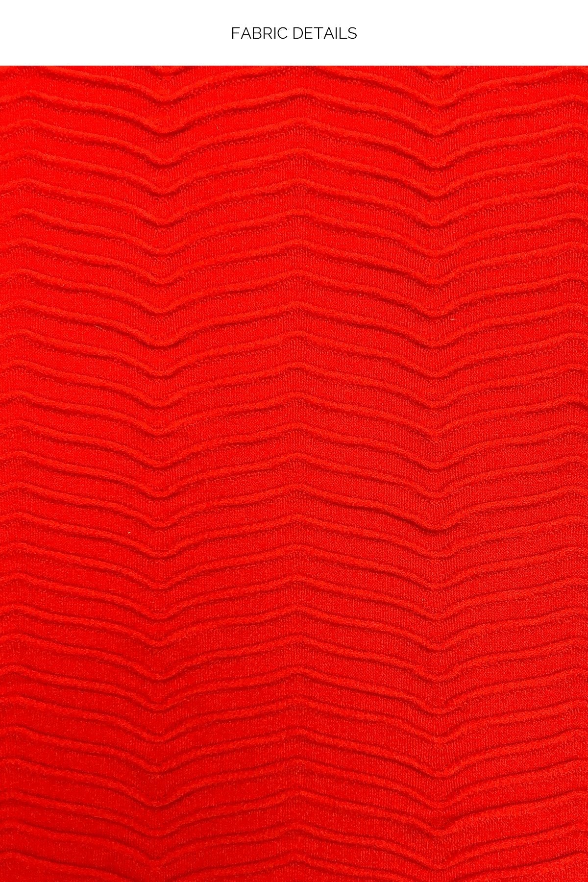 HOT TROPICS - Scoop Neck Cut Out Top - Image 7