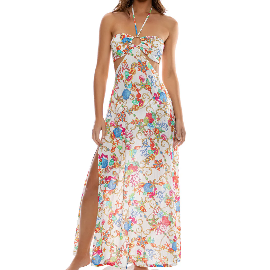 IL MARE - Bandeau Ring Cut Out Dress - Image 3