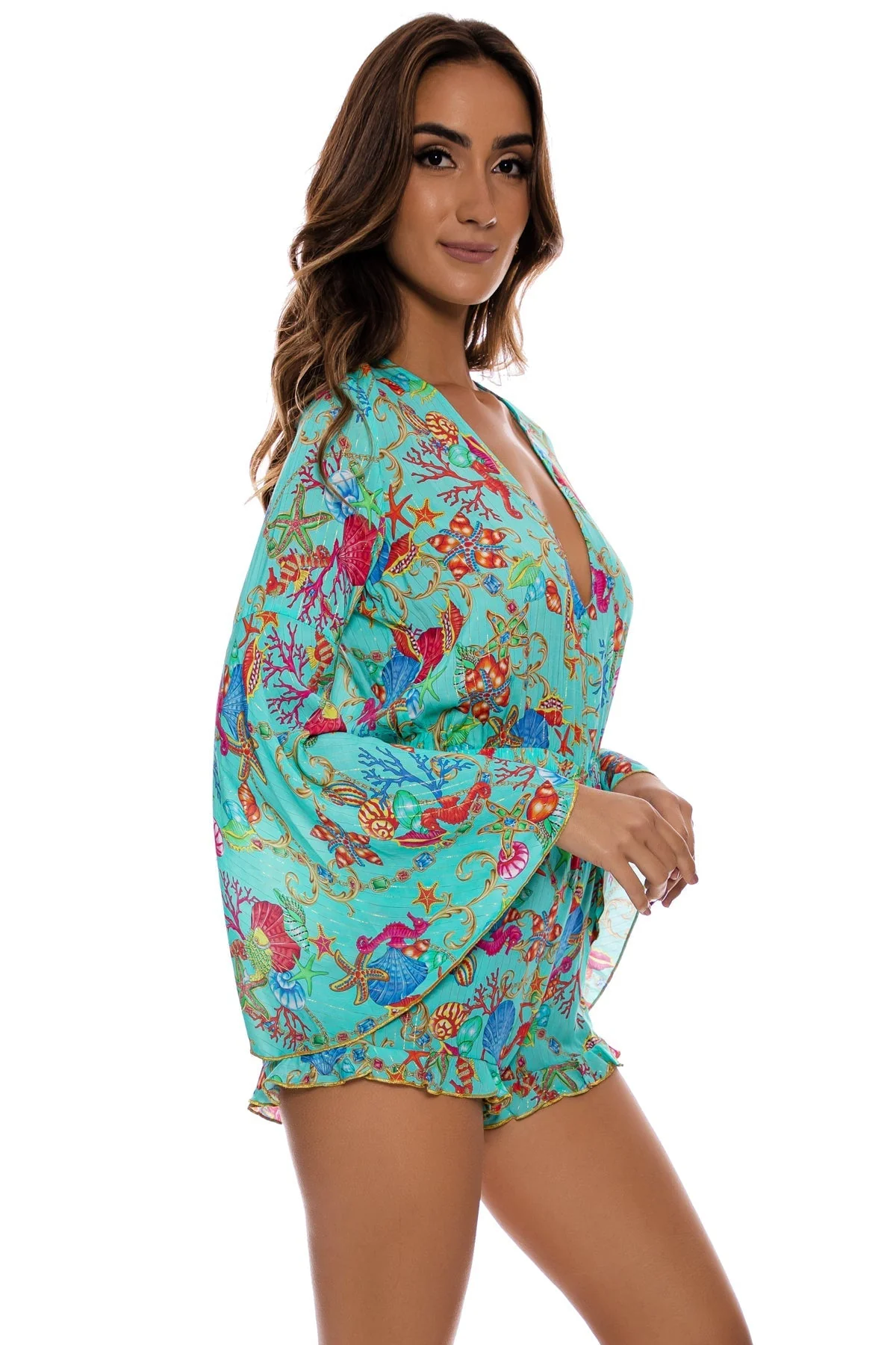IL MARE - Bell Sleeve Romper - Image 5