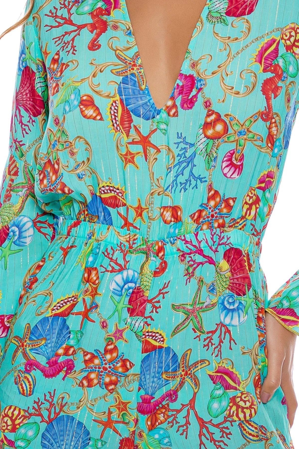 IL MARE - Bell Sleeve Romper - Image 6