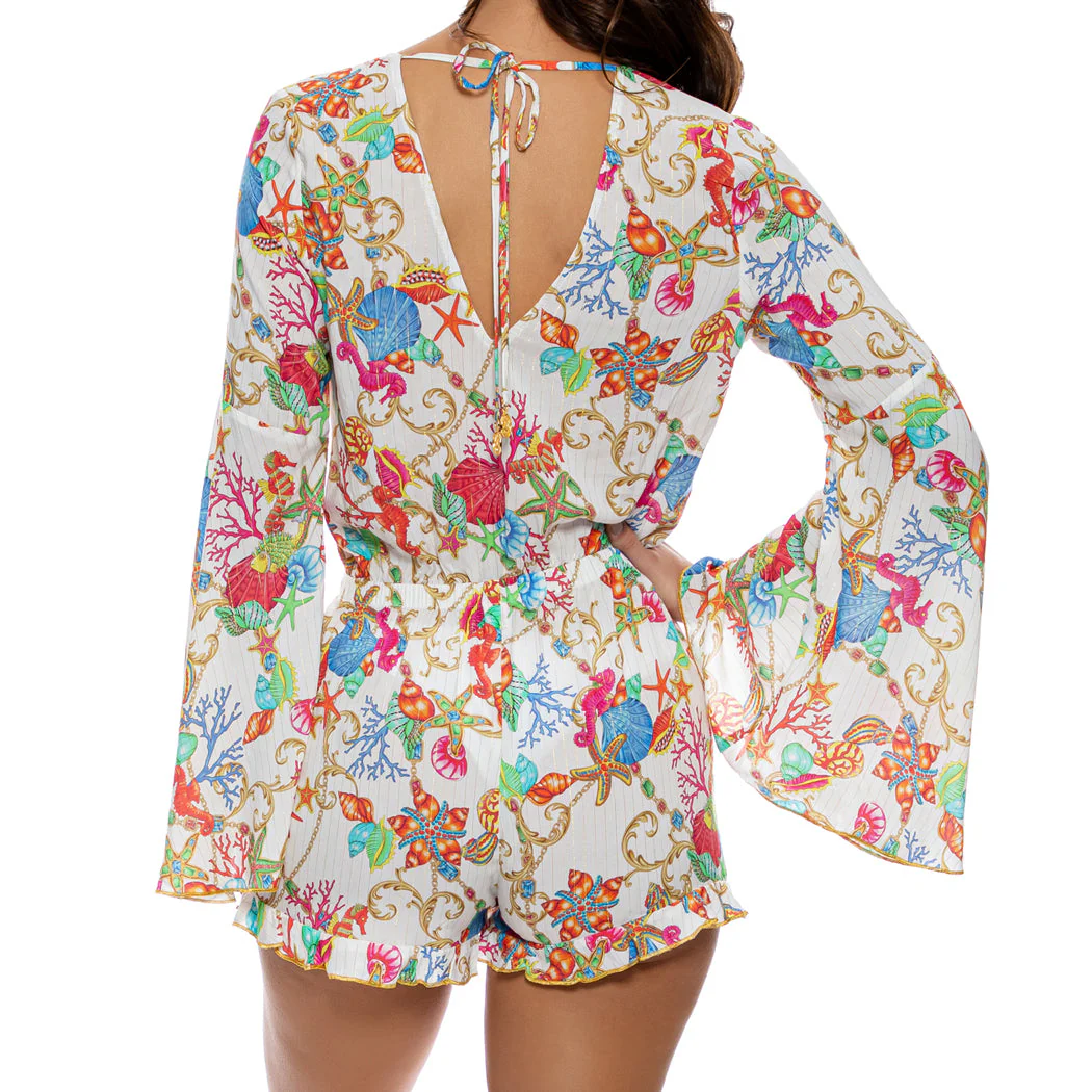 IL MARE - Bell Sleeve Romper - Image 3