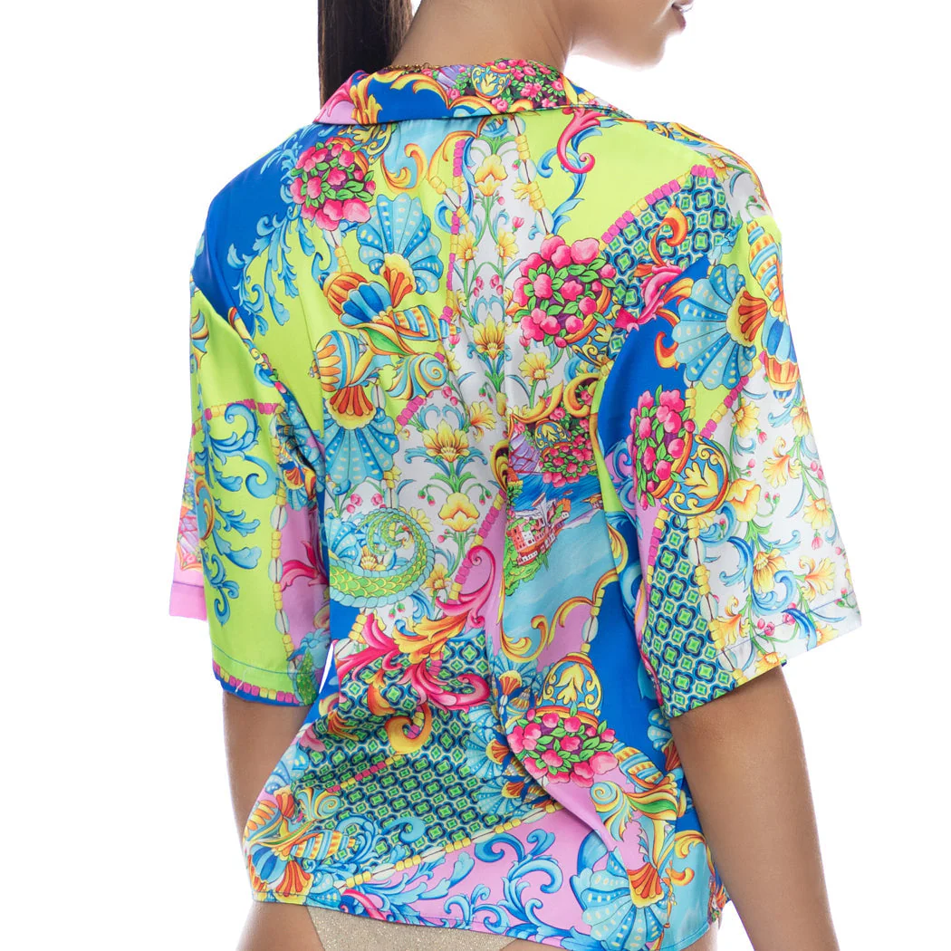 LA COSTA - Short Sleeve Collared Blouse - Image 4