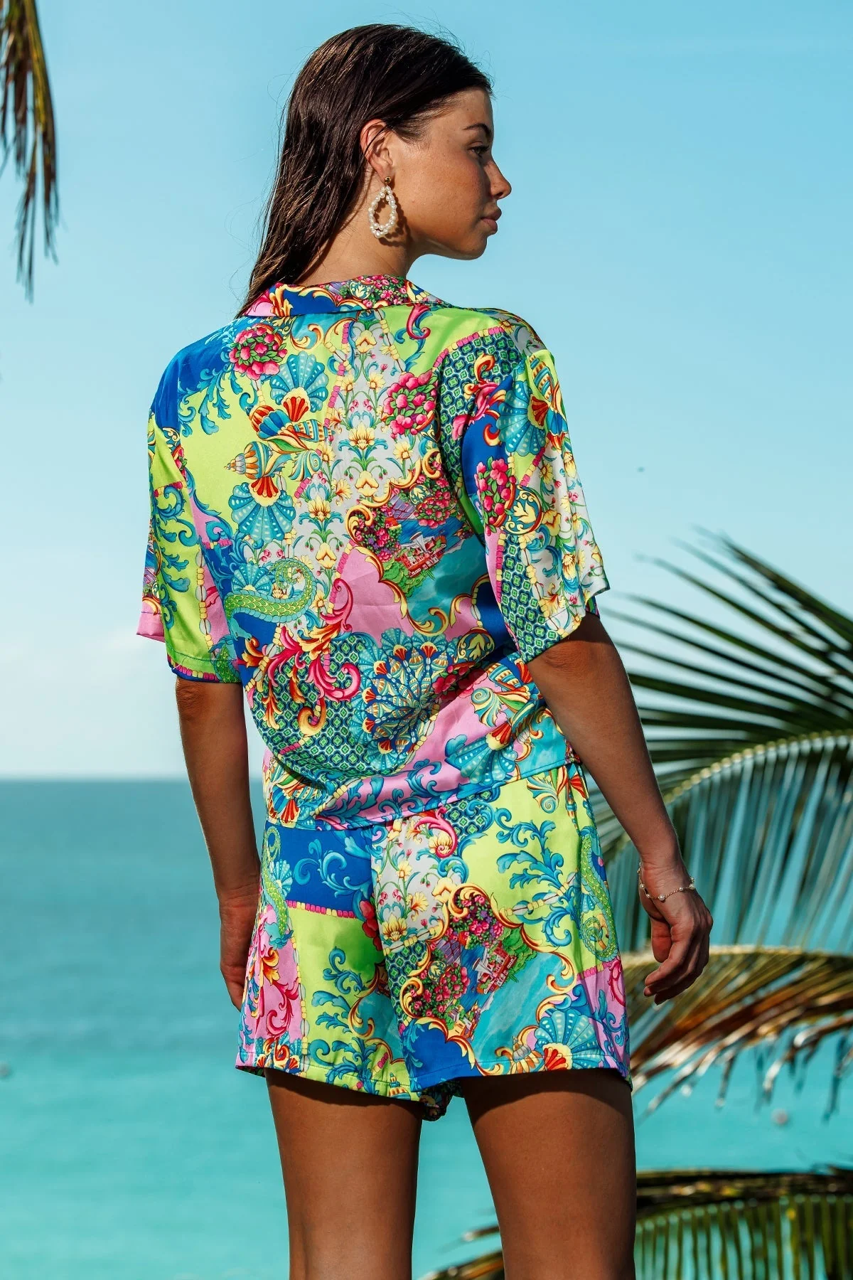 LA COSTA - Short Sleeve Collared Blouse - Image 6