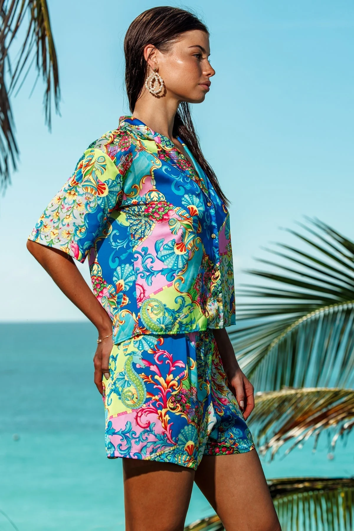 LA COSTA - Short Sleeve Collared Blouse - Image 9