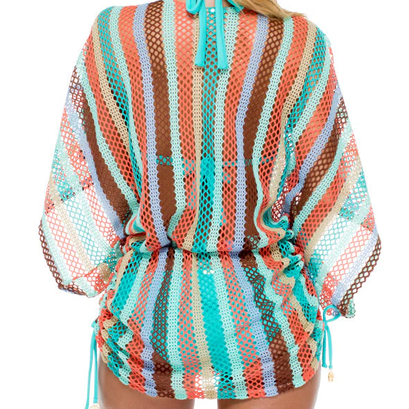 LA GLORIA CUBANA - Cabana V Neck Dress - Image 3
