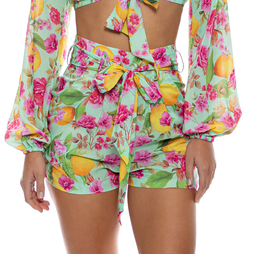 LIMONCELLO - Tie Waist  Shorts - Image 3