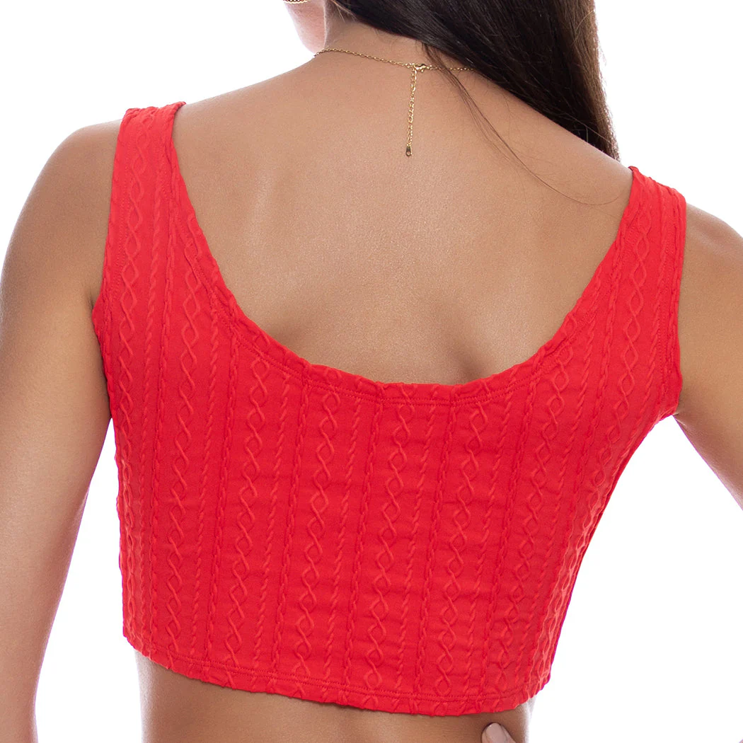 LOST AT SEA - Tank Crop Top - Image 3
