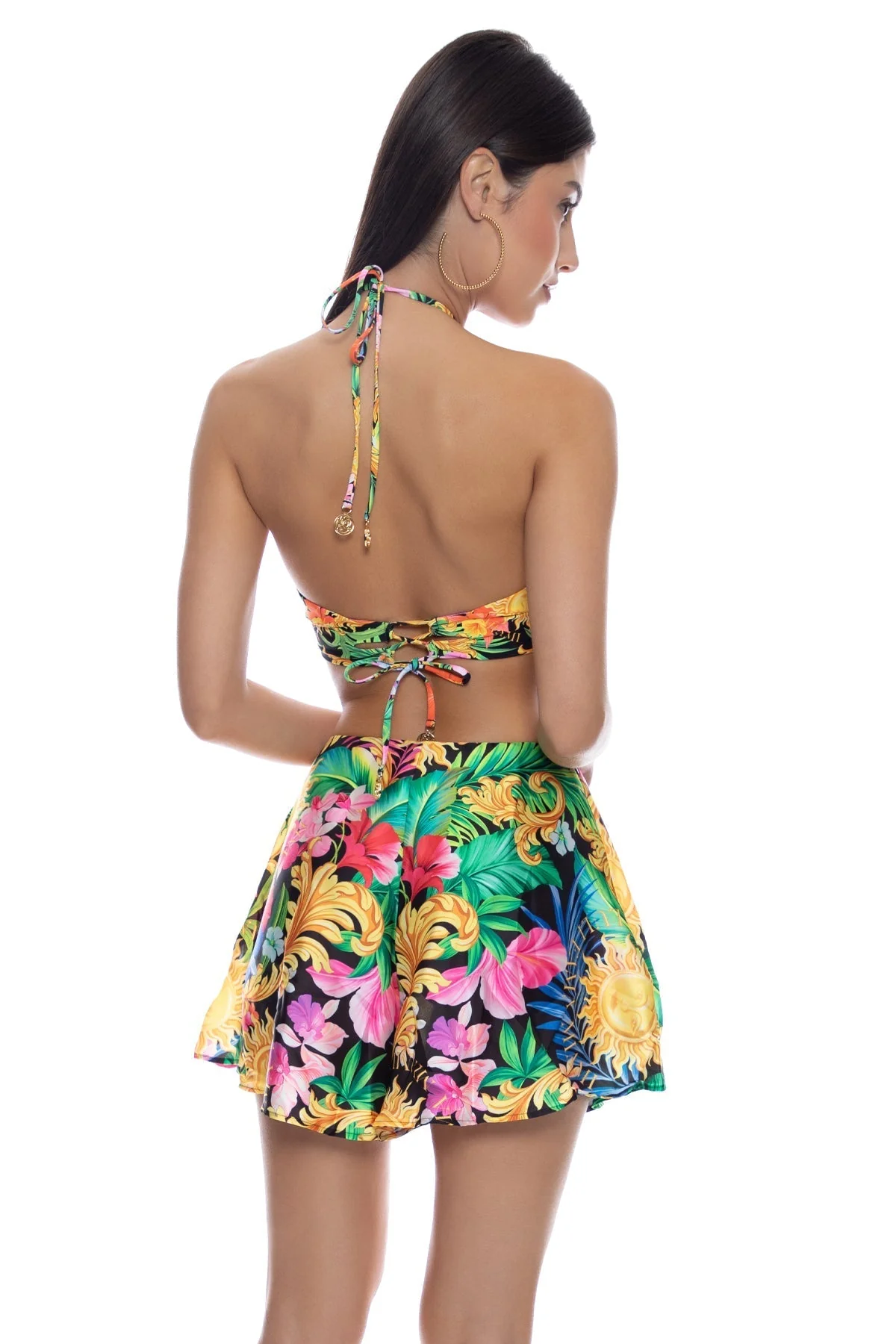 LOVE BY THE SUN - Ring Halter Peek A Boo Top - Image 6