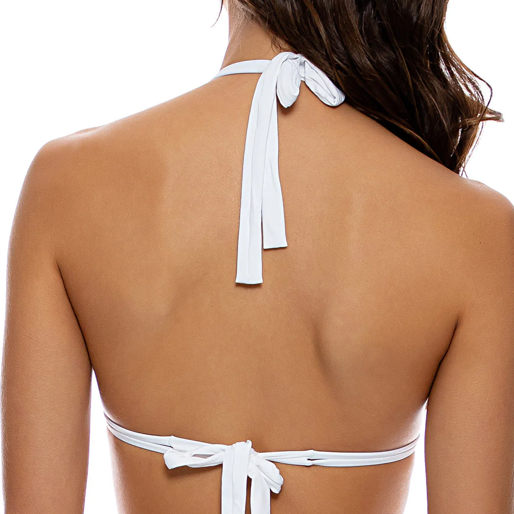 LULI CHIC - Triangle Halter Top - Image 3