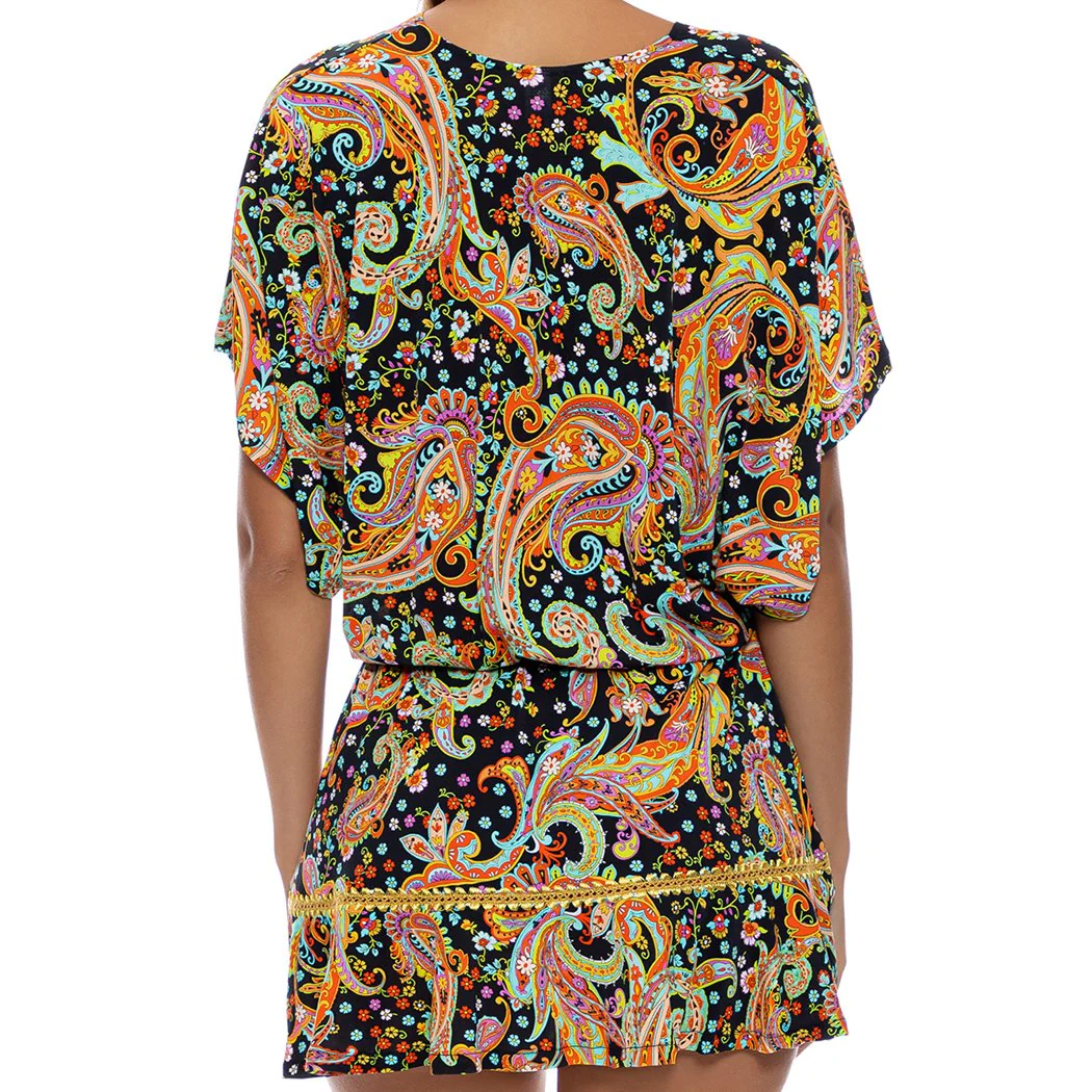 LULI GYPSY - Playera Ruffle Dress - Image 3
