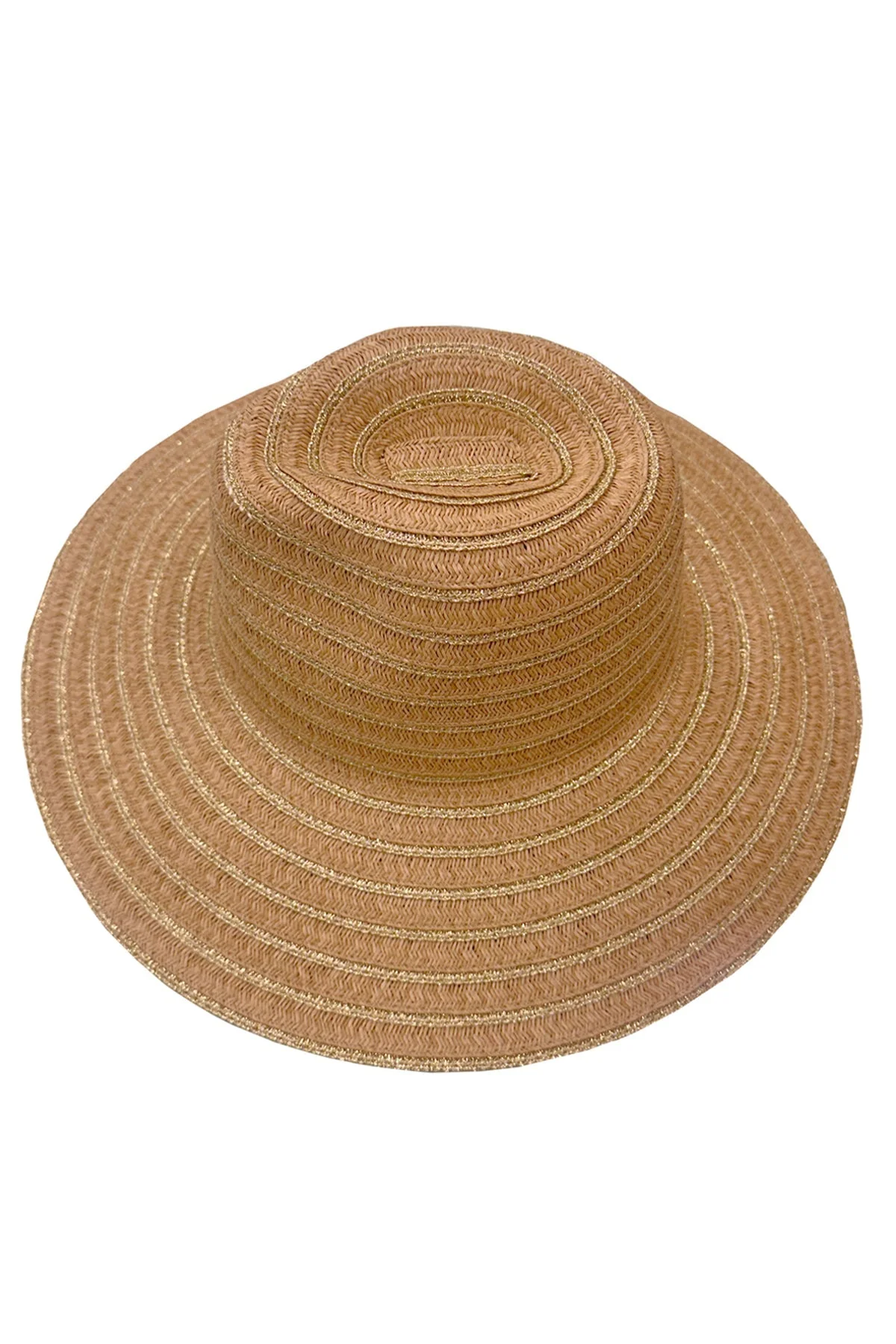 LULI HAT - Metallic Bell Brim Fedora - Image 4