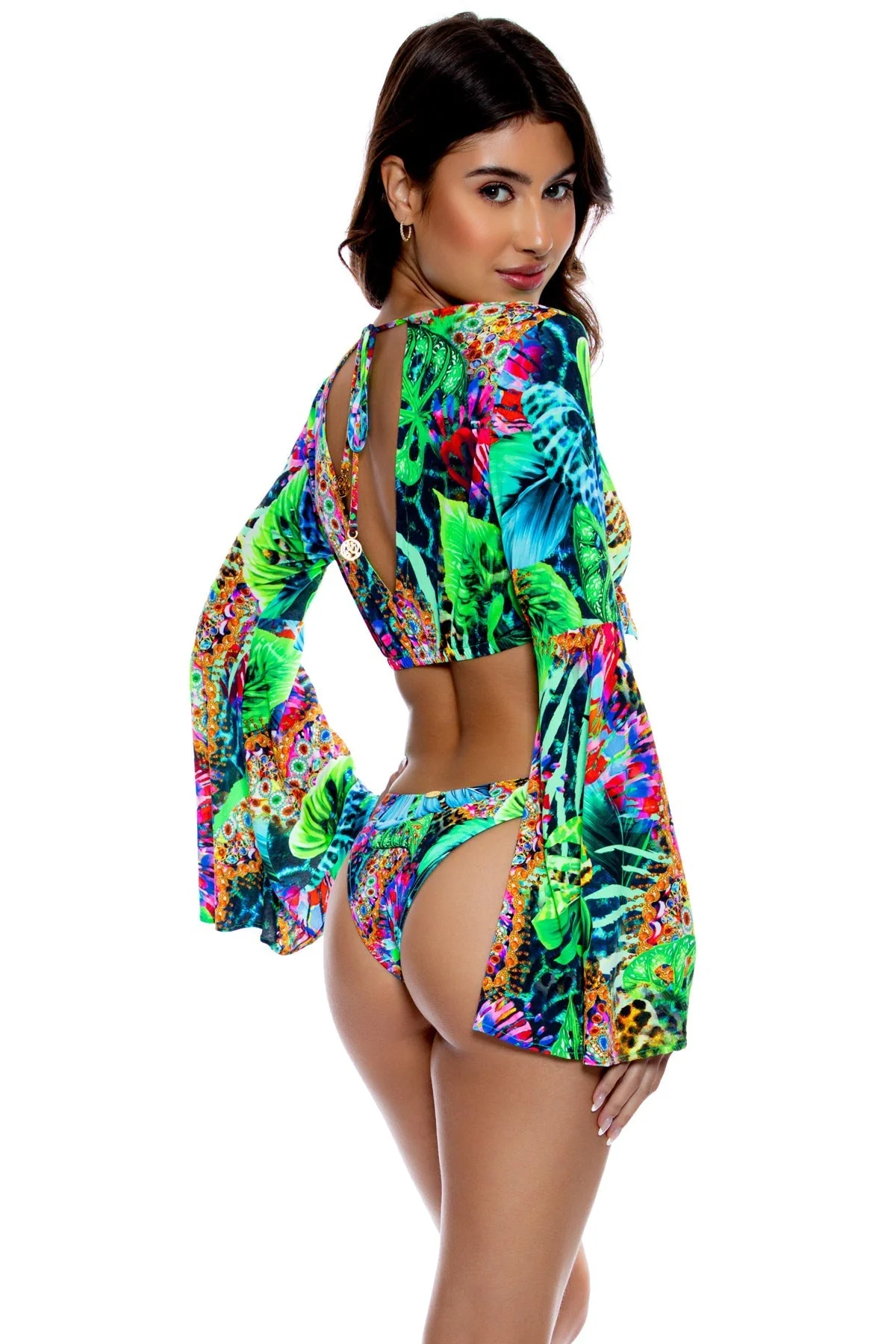 LULI'S SELVA - Bell Sleeve Crop Top - Image 4