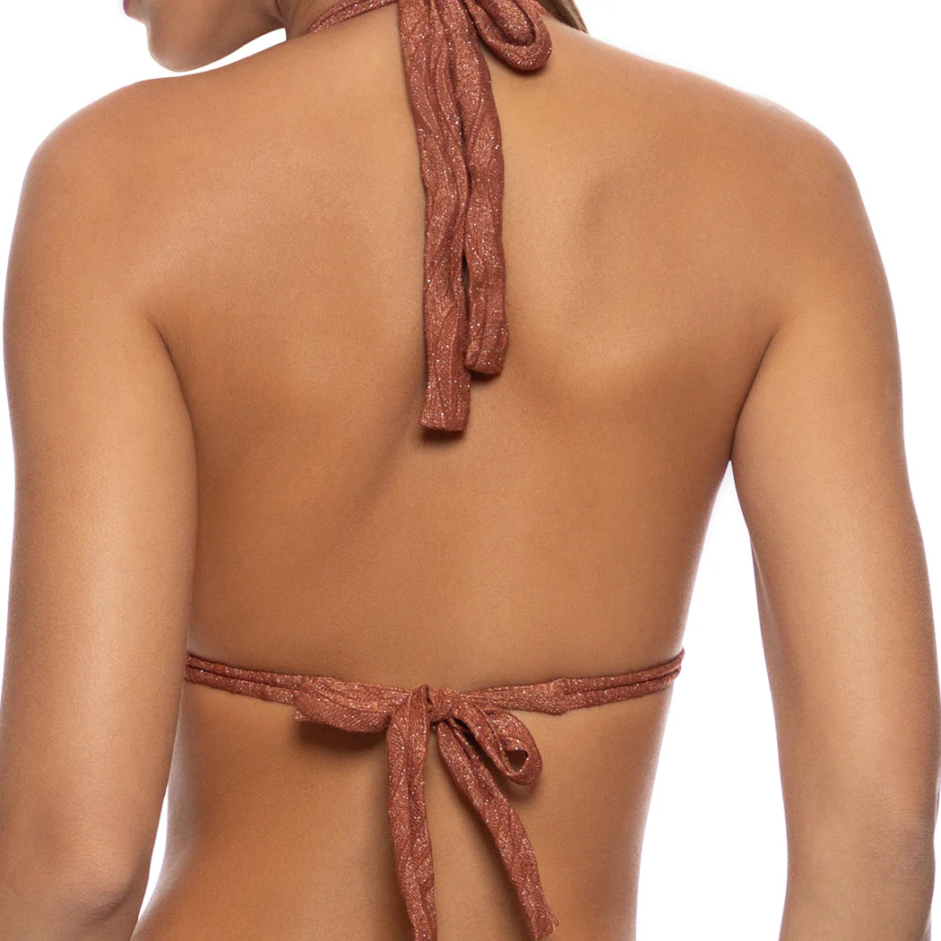 MUSE GLOW - Ring Triangle Halter Top - Image 3
