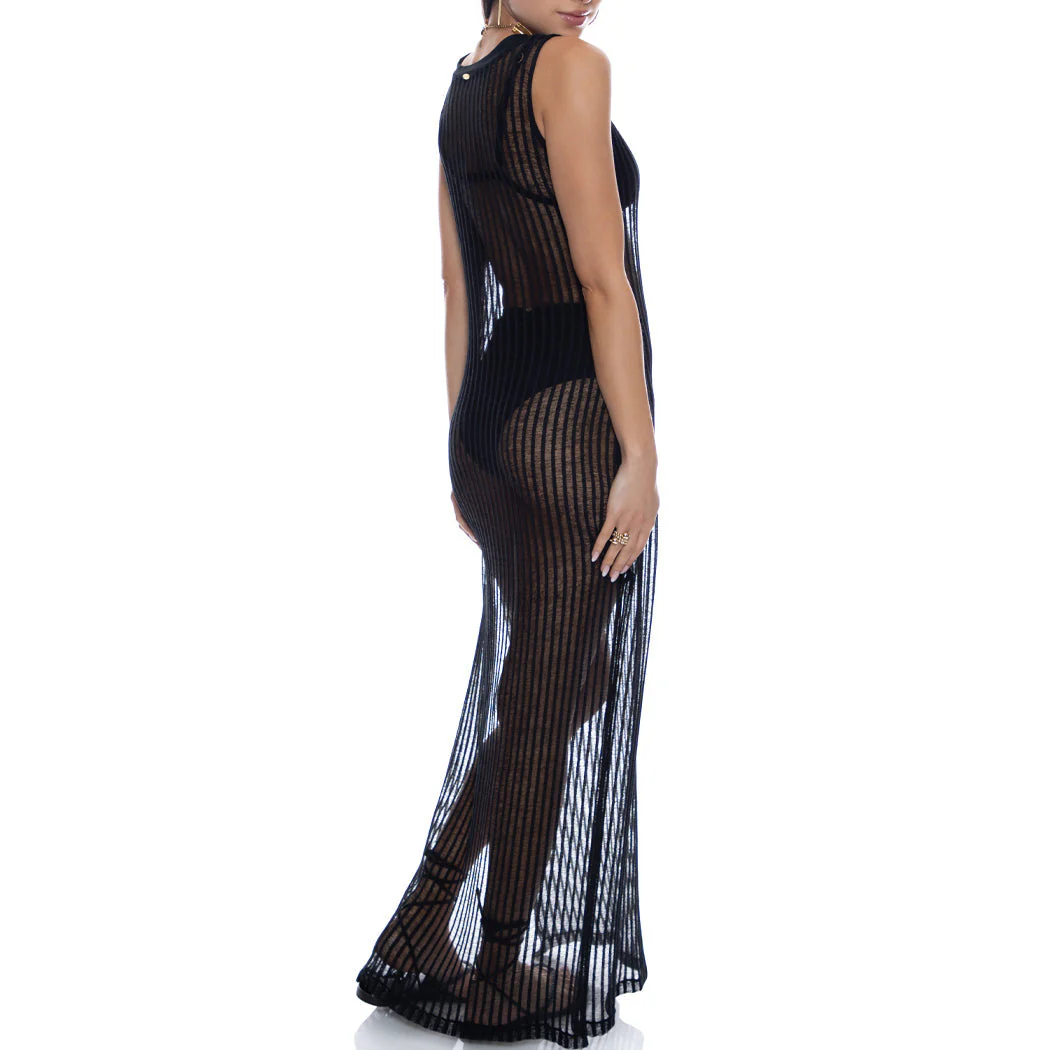 ON THE HORIZON - V Neck Tank Dress - Image 4