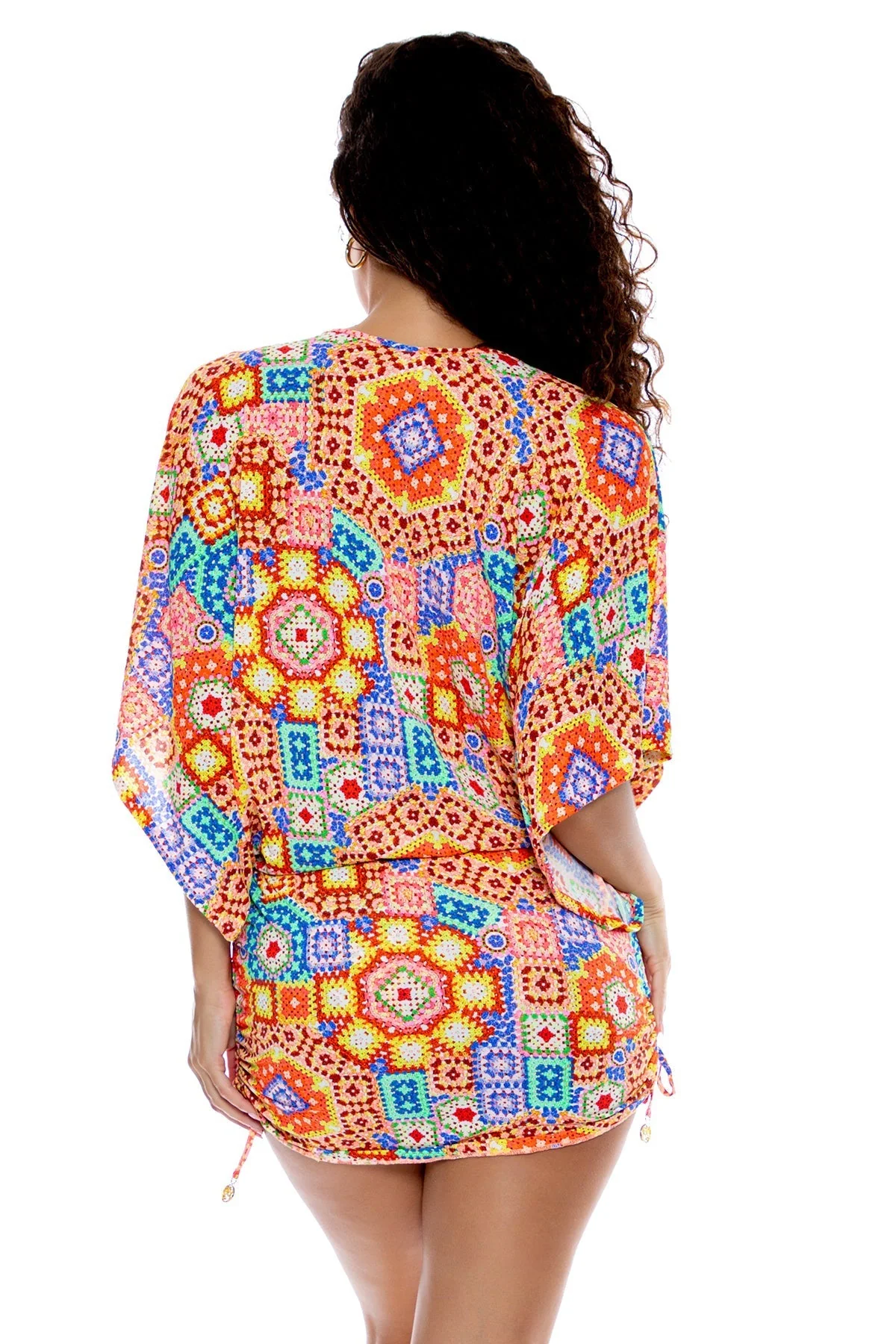RETRO LULI - Cabana V Neck Dress - Image 4