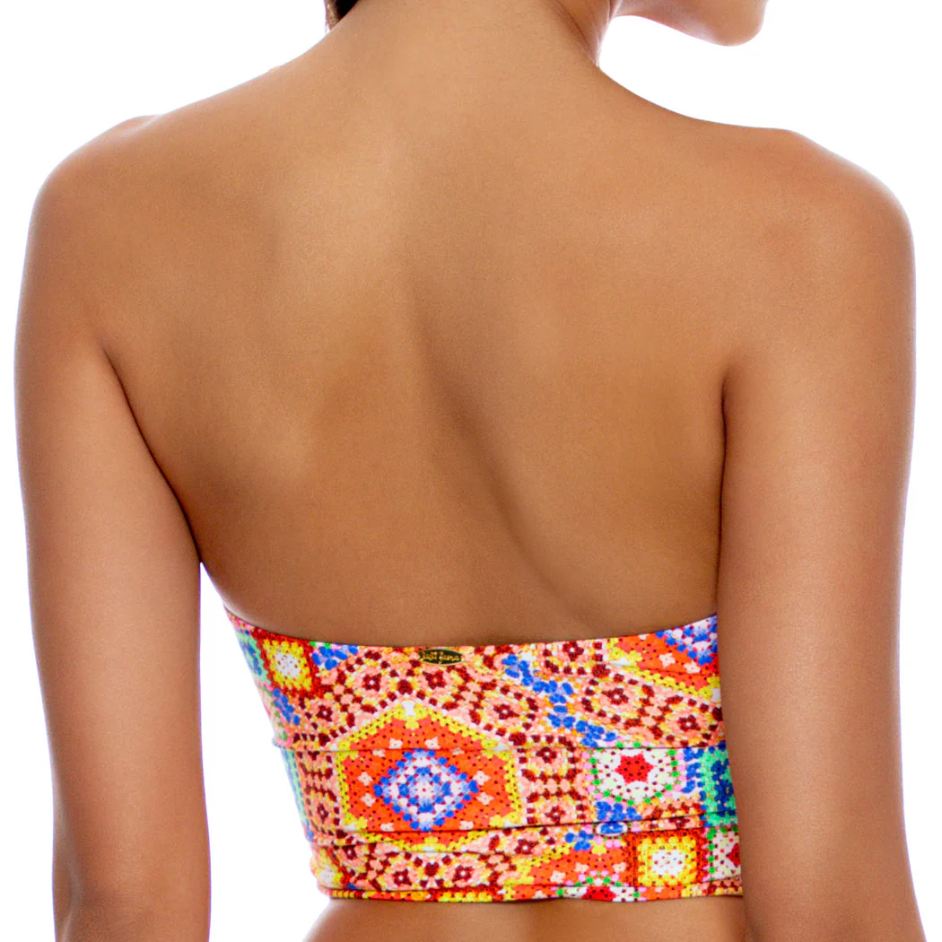 RETRO LULI - Tie Side Tube Top - Image 3