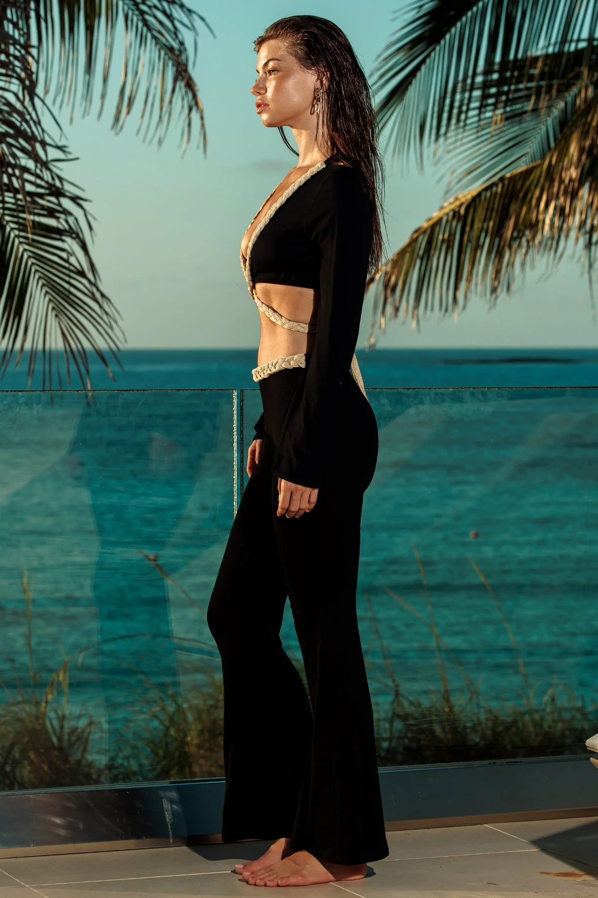 SAIL ON - Braided Long Sleeve Top - Image 5