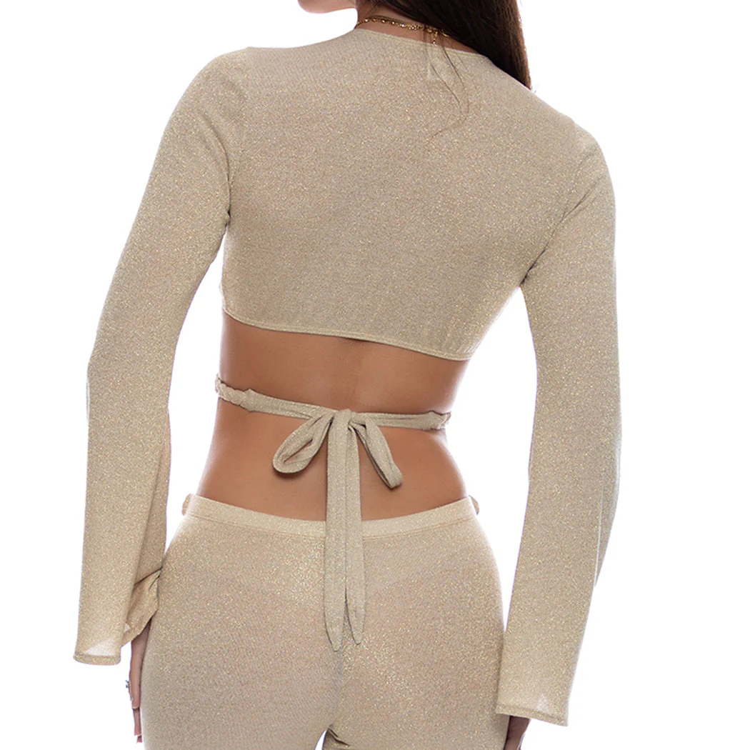 SAIL ON - Braided Long Sleeve Top - Image 3