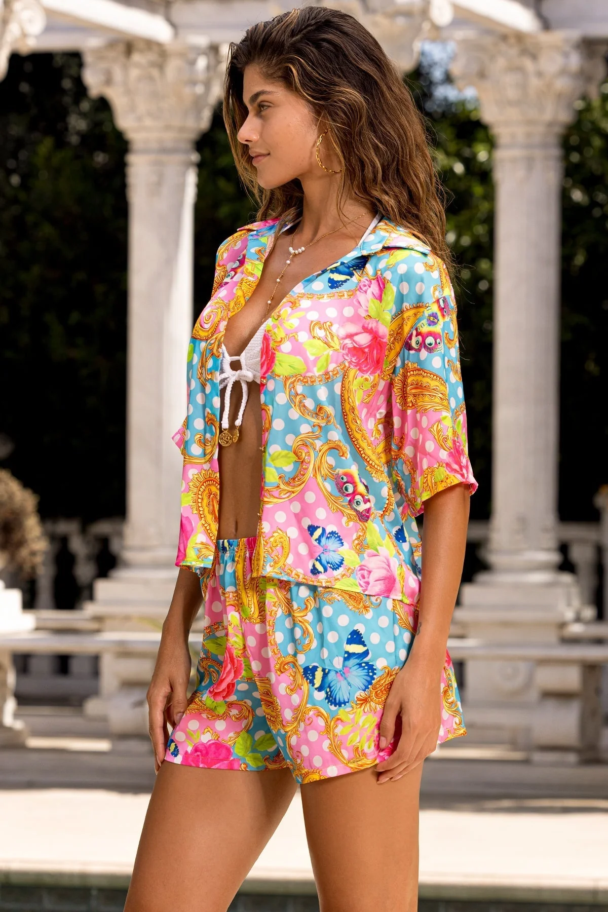 SHE'S CUTE - Elastic Waistband Short