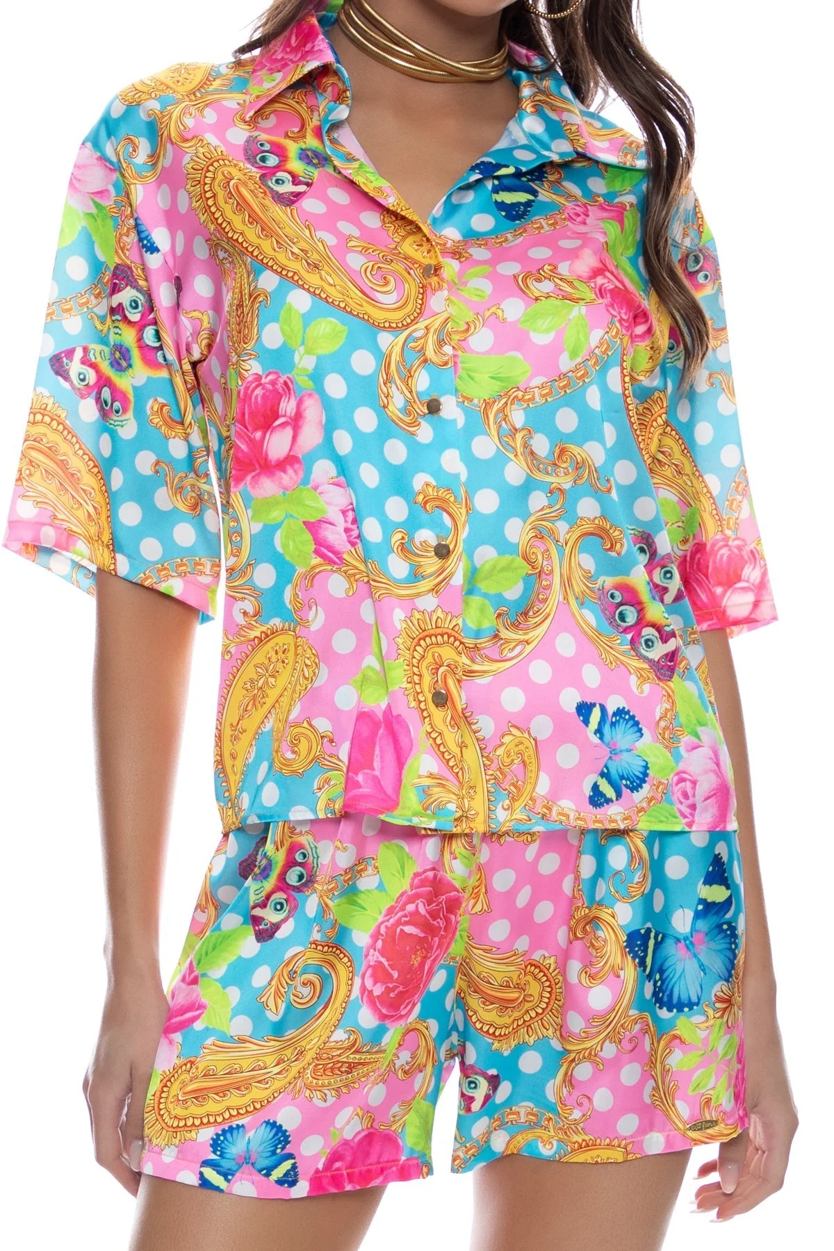 SHE'S CUTE - Elastic Waistband Short - Image 7