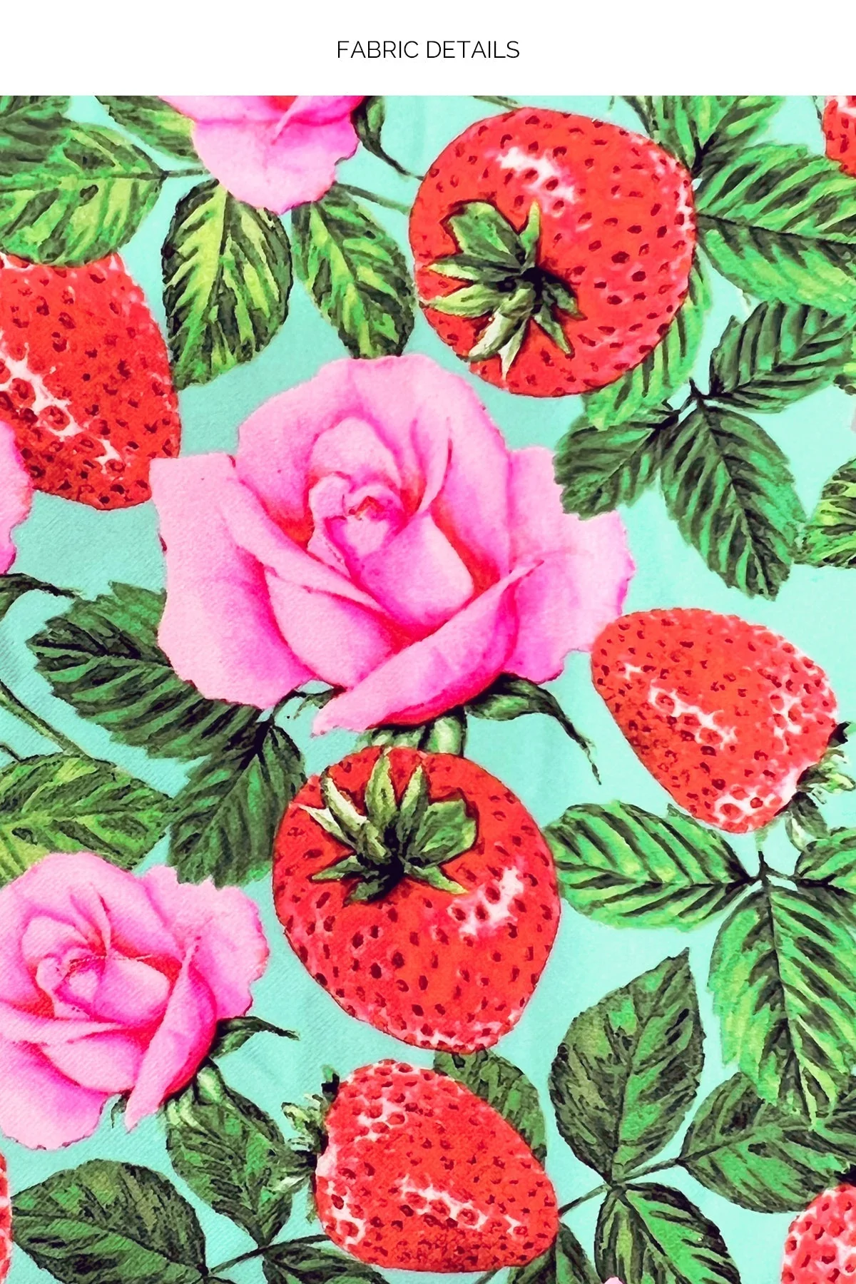 STRAWBERRY FIELDS - Wavy Luxe Stitch Triangle Top - Image 7