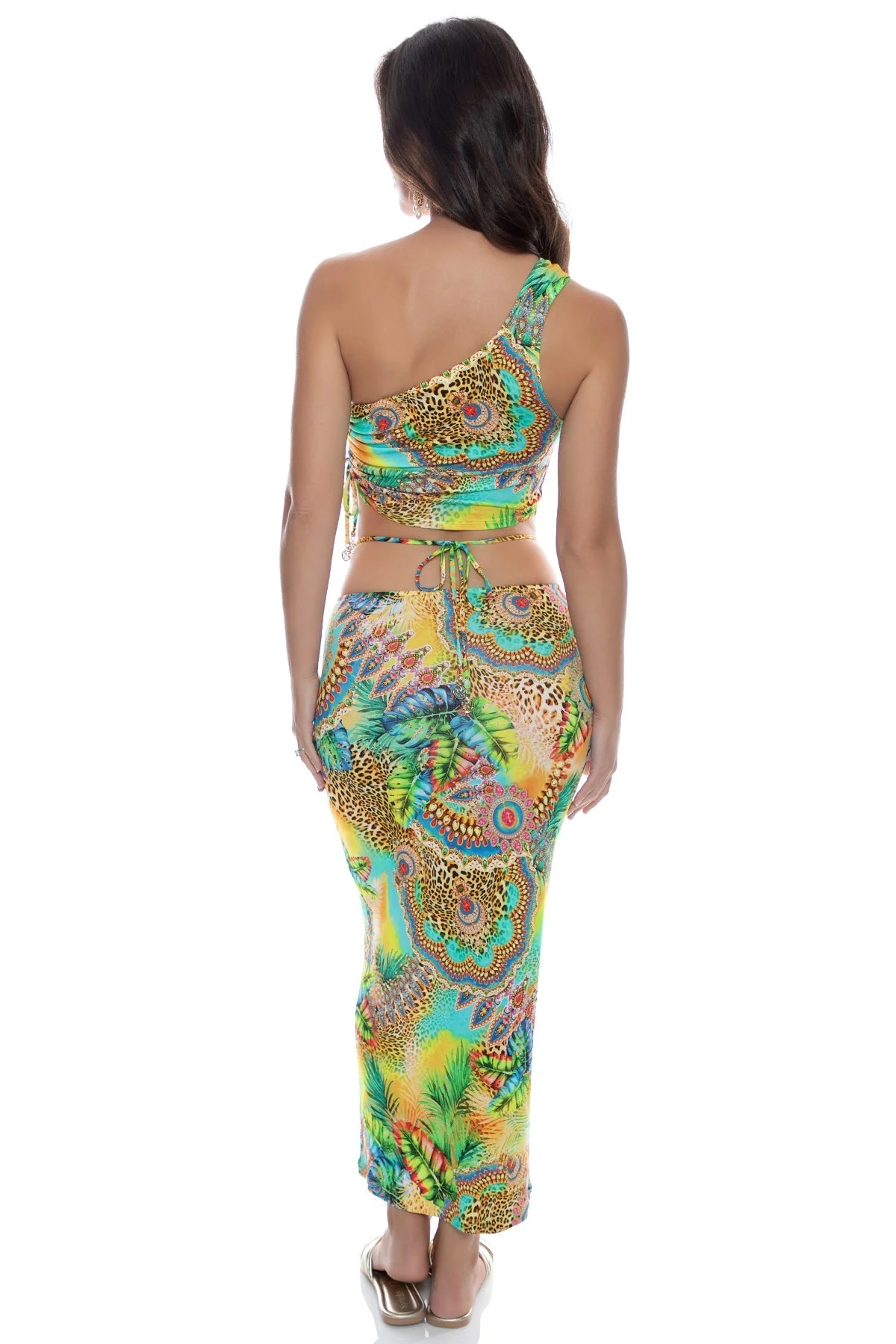 SUN STONES - One Shoulder Top - Image 4