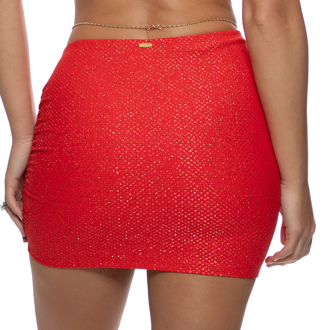 SUNKISS GLOW - Scrunch Up Mini Skirt - Image 3