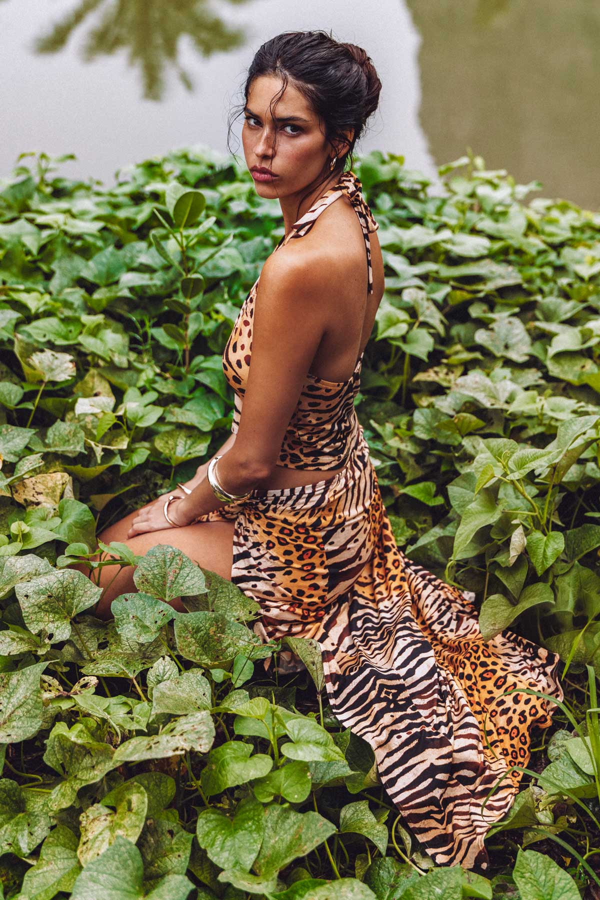 TIGRESSA - Twist Front Skirt - Image 5