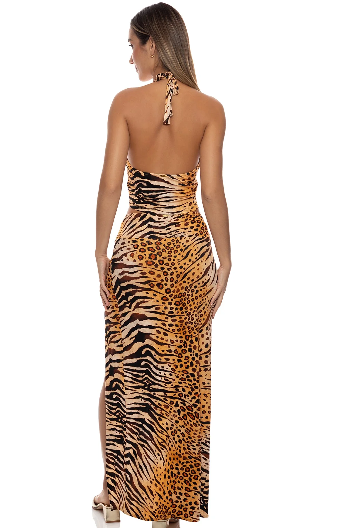 TIGRESSA - Twist Front Skirt - Image 7