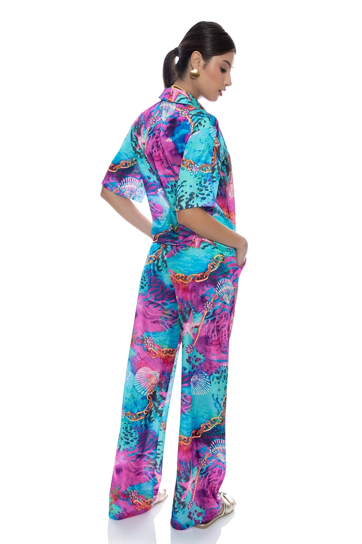 TREASURE - Elastic Waistband Pant - Image 5